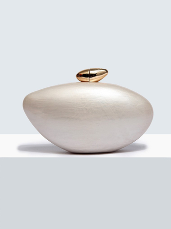 Ακρυλική τσάντα ώμου σε ευρωπαϊκό και αμερικανικό στυλ, οβάλ σχήματος αβγού, μαγνητικό κούμπωμα, θήκη για κινητό