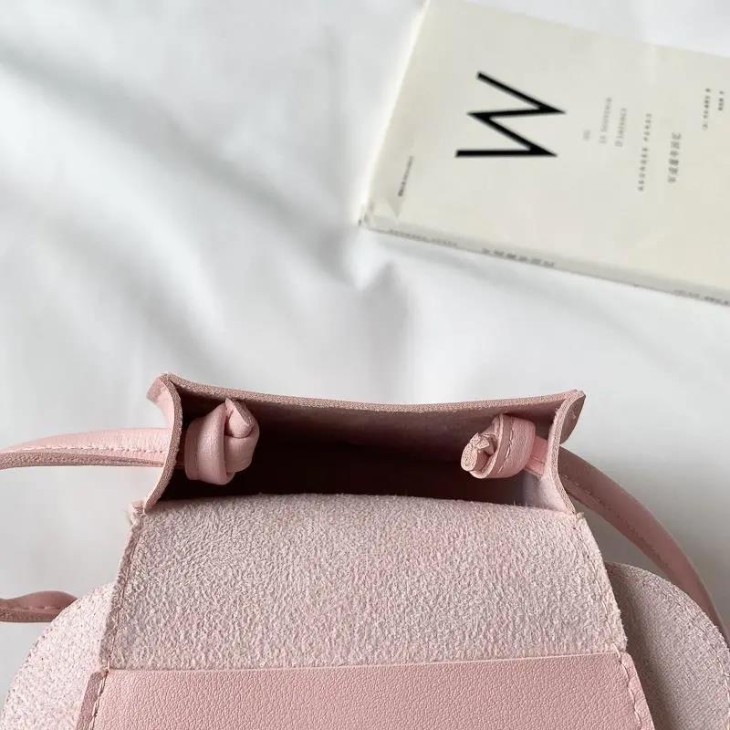 Детска PU кръстосана чанта през рамо с панделка и анимационен принт за детска градина