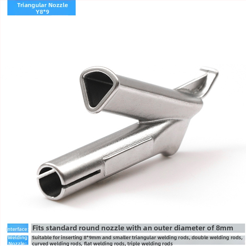 Горещ въздух за заваряване на пластмаса с дисплей за температура, DC захранване, 18–20V, накрайник Y-образен PP