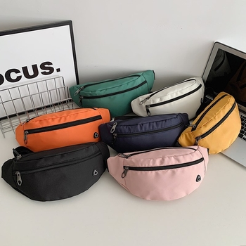 Vyriška Oxford audinio crossbody rankinė su užtrauktuku, poliesterio pamušalas, ID kortelės kišenė, vidinė patch kišenė