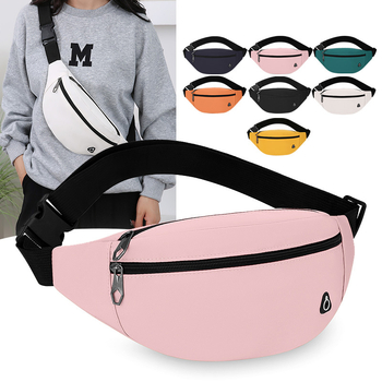 Torba za prsa i struk s višestrukim pretincima, Oxford platno, zatvarač, unutarnja pregrada sa zatvaračem, poliester podstava, proljeće 2025