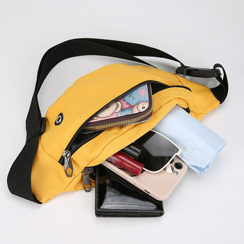 Torba za prsa i struk s višestrukim pretincima, Oxford platno, zatvarač, unutarnja pregrada sa zatvaračem, poliester podstava, proljeće 2025