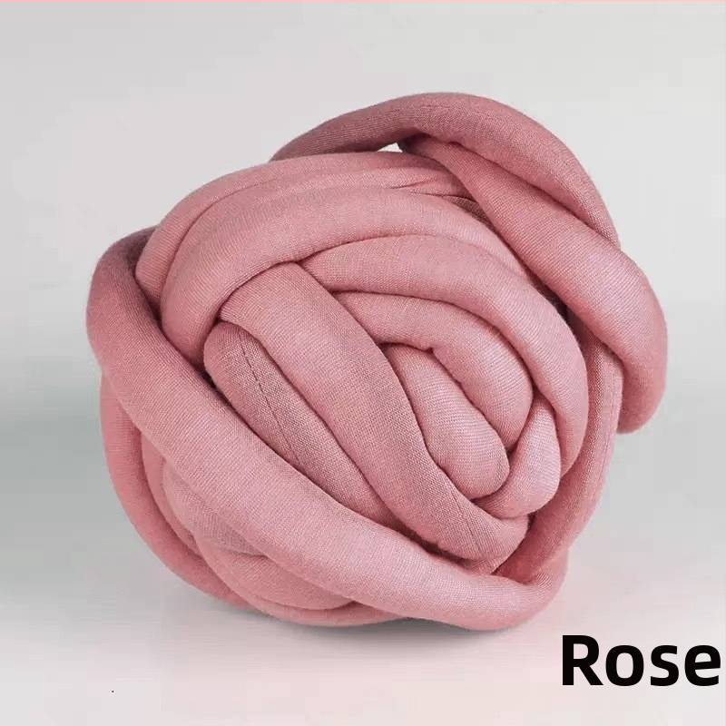 Pătură tricotată manual din lână amestecată, răsucire în inel, fir de grup, origine Zhejiang