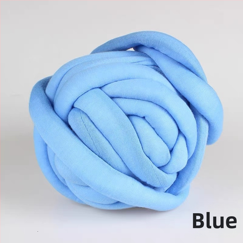 Pătură tricotată manual din lână amestecată, răsucire în inel, fir de grup, origine Zhejiang