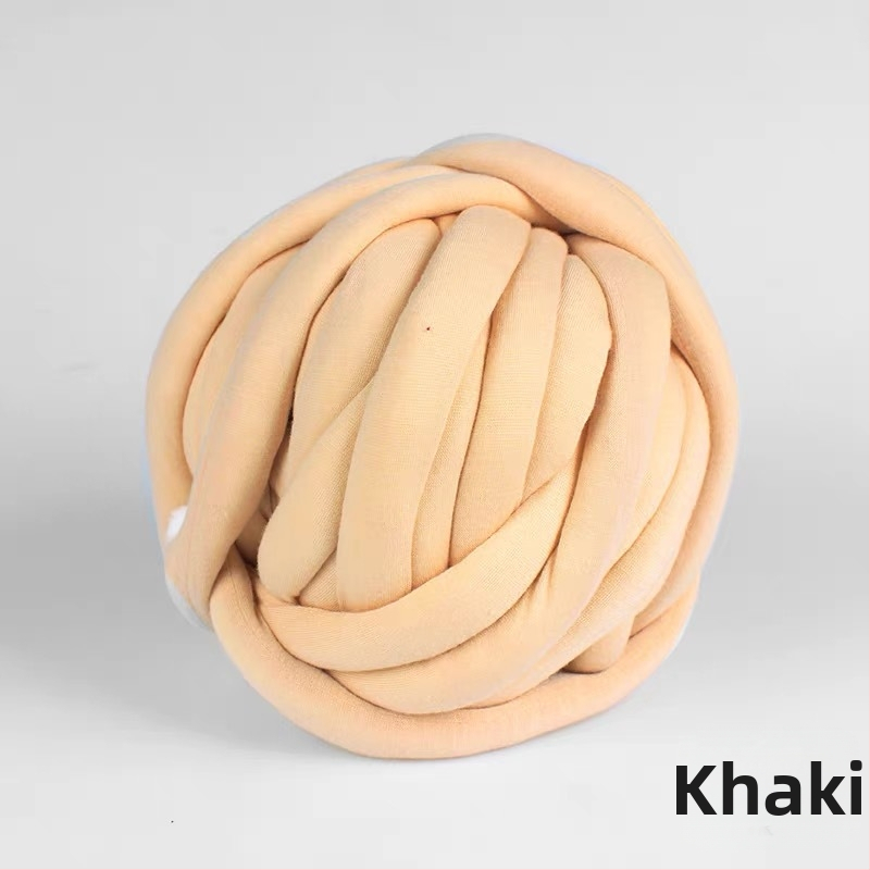 Pătură tricotată manual din lână amestecată, răsucire în inel, fir de grup, origine Zhejiang