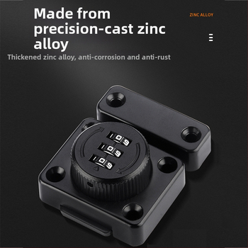 Брава за врати с пеперудена щипка, модел MMCX, цинкова сплав, обработка на повърхността: Друга