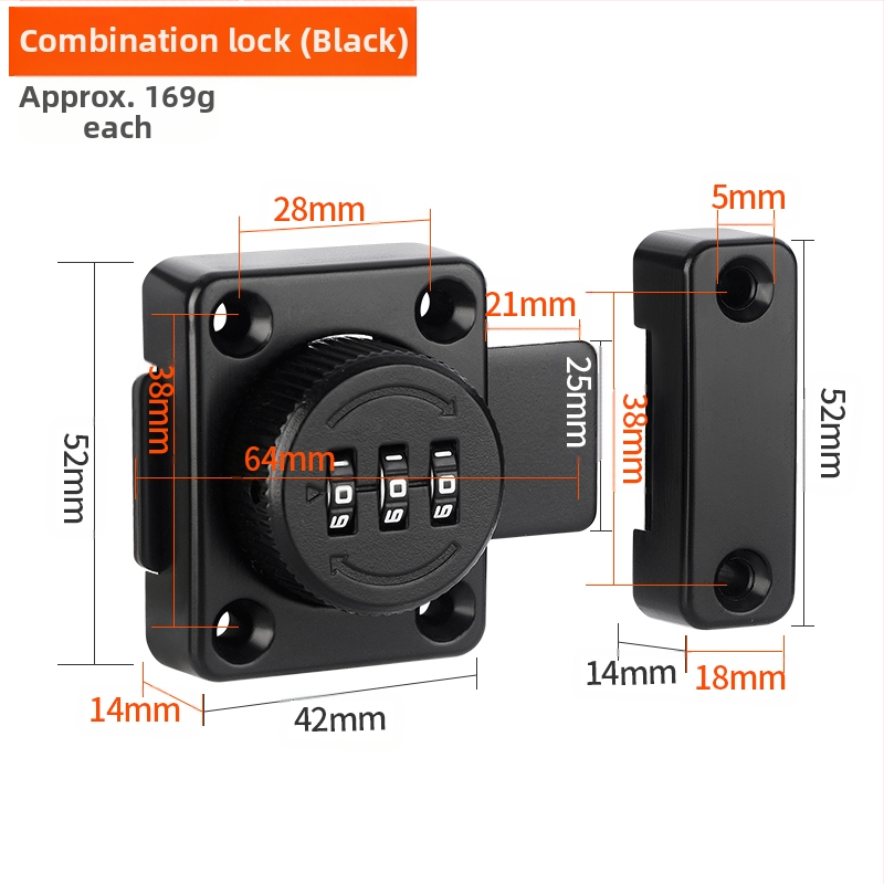 Брава за врати с пеперудена щипка, модел MMCX, цинкова сплав, обработка на повърхността: Друга