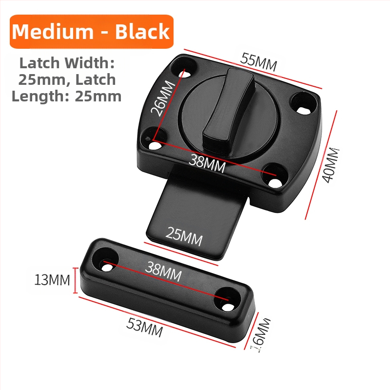 Брава за врати с пеперудена щипка, модел MMCX, цинкова сплав, обработка на повърхността: Друга