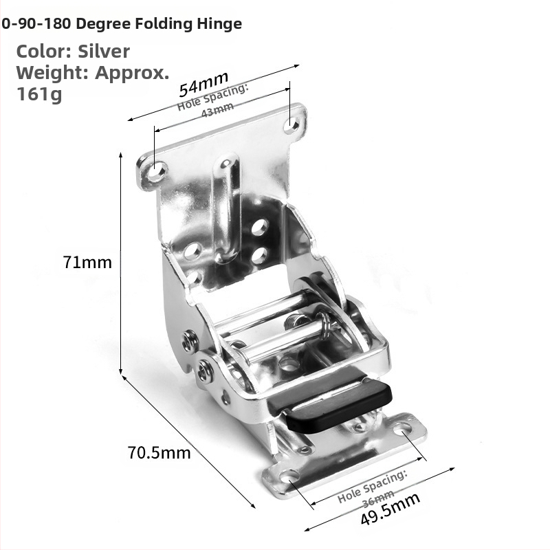 Μεντεσές 90° με μηχανισμό αυτοκλεισίματος για έπιπλα – ενισχυμένος από ατσάλι ψυχρής κατεργασίας, κατάλληλος για τραπέζια, καρέκλες, κρεβάτια και τραπεζάκια καφέ
