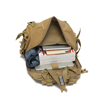 Lauko sportinė kuprinė — Oxford audinys, nailoninis pamušalas, atspari vandeniui, atspari plyšimui