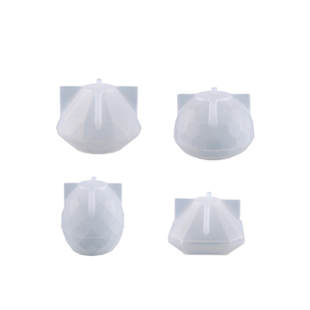 Καλούπι σιλικόνης για ρητίνη – Ακανόνιστος πολυγωνικός σχηματισμός για DIY κρυσταλλικές σταγόνες