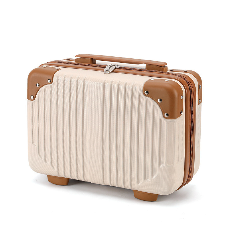 Cutie de machiaj de călătorie, material ABS, închidere cu fermoar, lacăt, 0,75 kg, pentru călătorii de afaceri