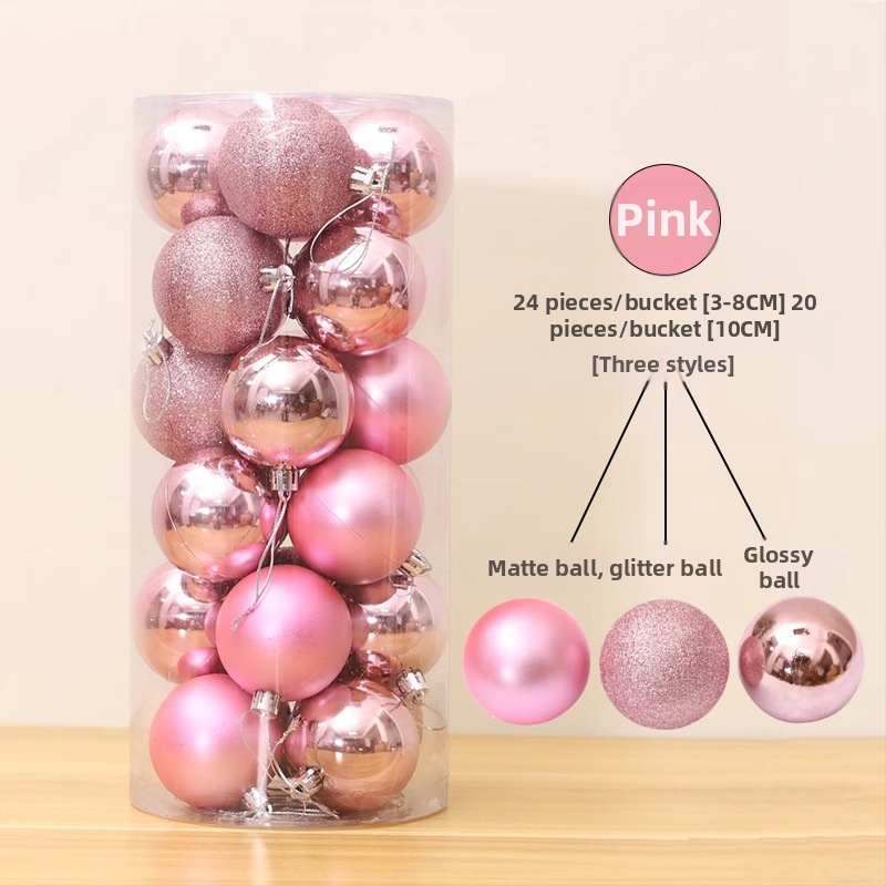 Kalėdinė dekoracinė kamuolys, plastikas, šiuolaikinio meno stilius, elektroplatingas