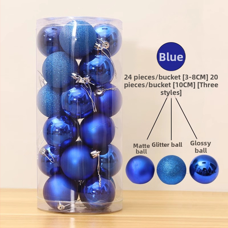 Kalėdinė dekoracinė kamuolys, plastikas, šiuolaikinio meno stilius, elektroplatingas