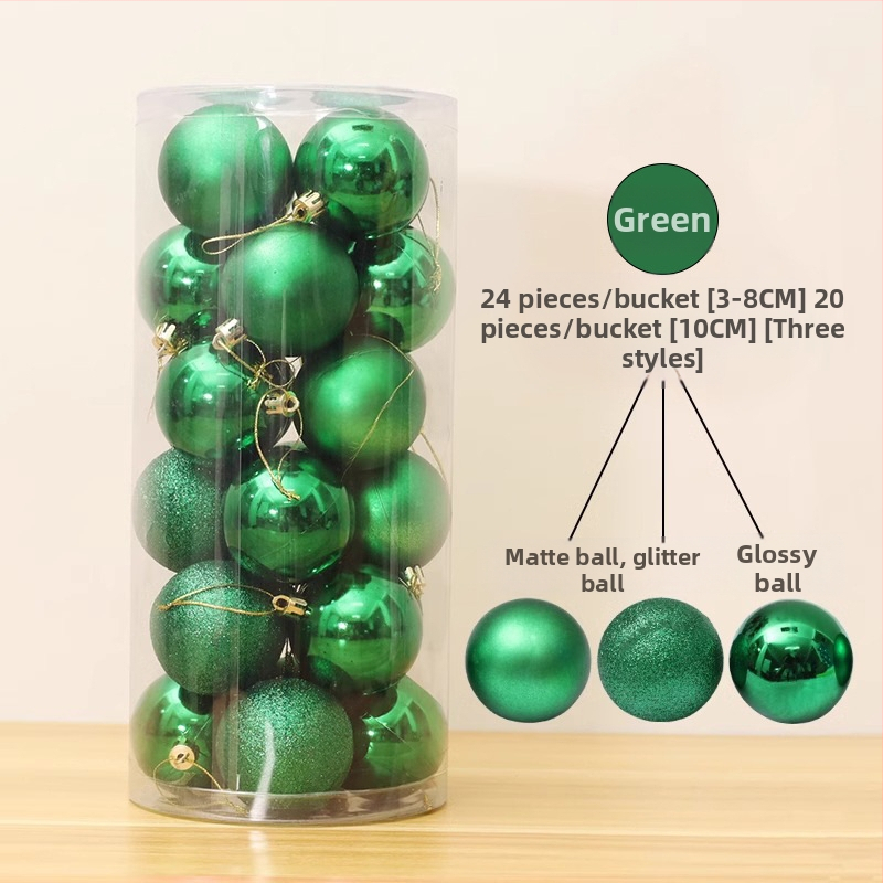 Kalėdinė dekoracinė kamuolys, plastikas, šiuolaikinio meno stilius, elektroplatingas