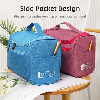 YUNMAI τσαντάκι καλλυντικών από πολυεστέρα, κορεατικού στυλ, αποθήκευση καλλυντικών και ειδών περιποίησης για ταξίδια