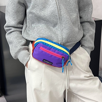 Bērnu mini crossbody soma no neilona – ultra viegla, ātri žūstoša, elpojoša, universāla ikdienas ārējai lietošanai