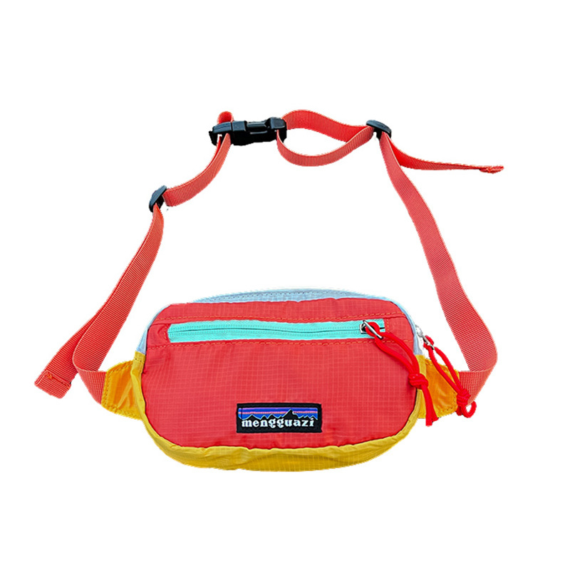 Bērnu mini crossbody soma no neilona – ultra viegla, ātri žūstoša, elpojoša, universāla ikdienas ārējai lietošanai