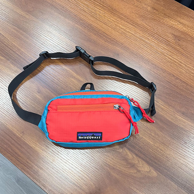 Bērnu mini crossbody soma no neilona – ultra viegla, ātri žūstoša, elpojoša, universāla ikdienas ārējai lietošanai