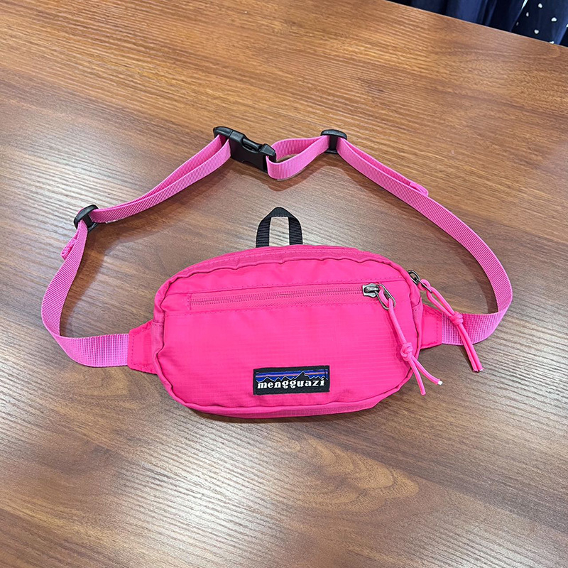 Bērnu mini crossbody soma no neilona – ultra viegla, ātri žūstoša, elpojoša, universāla ikdienas ārējai lietošanai