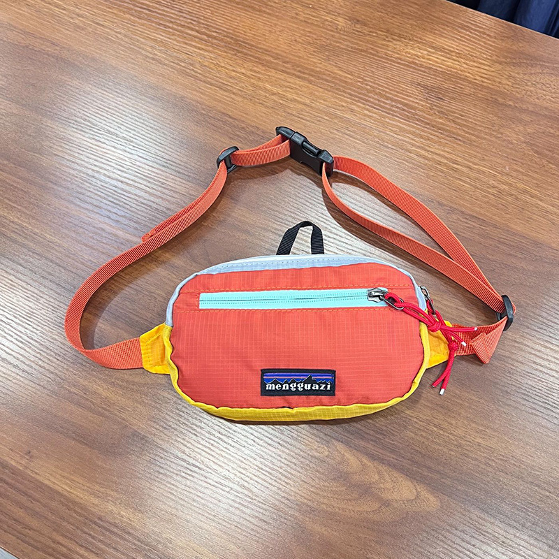 Bērnu mini crossbody soma no neilona – ultra viegla, ātri žūstoša, elpojoša, universāla ikdienas ārējai lietošanai