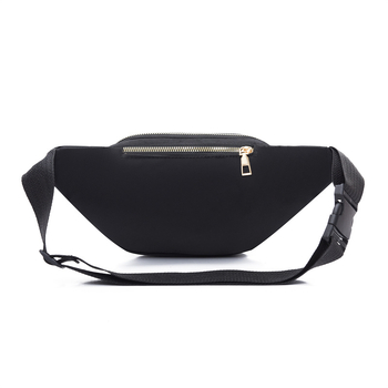 Geantă de talie pentru femei – Multifuncțională, cu capacitate mare (Stil: street trend; Material: Oxford cloth; Închidere: fermoar; Structură internă: buzunar secret cu fermoar; Tip exterior: tridimensional)