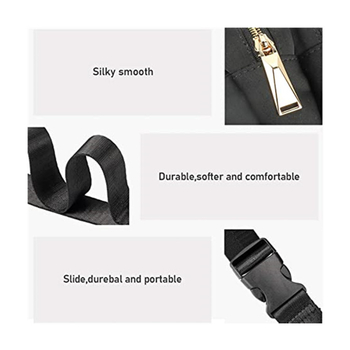 Αθλητική τσάντα μέσης Unisex – Οξφόρντ ύφασμα, Ανθεκτική στη φθορά, Anti-kλοπή, Εσωτερική επένδυση πολυεστέρα