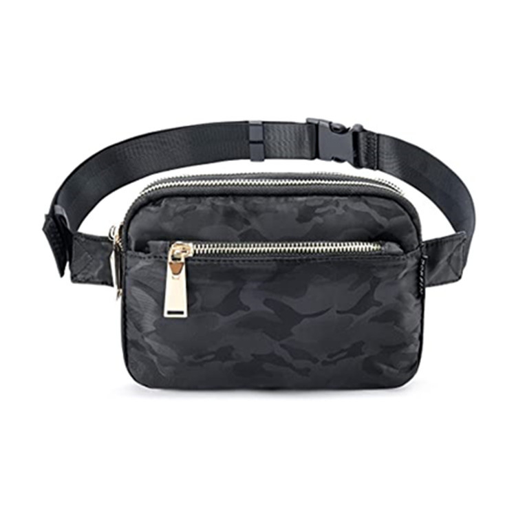 Unisex sporto juosmens krepšys – Oxford audinys, atsparus dėvėjimui, prieš vagystę, poliesterio pamušalas