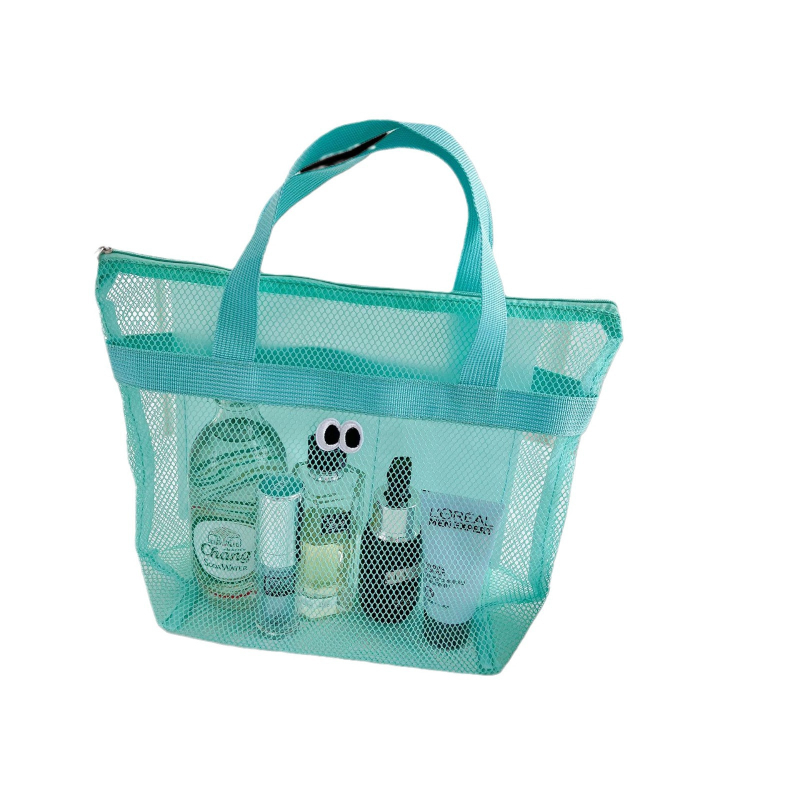 Τσαντάκι καλλυντικών με δίχτυ, για αποθήκευση καλλυντικών και προϊόντων περιποίησης, φορητό για εξωτερική χρήση, ιαπωνικό στυλ