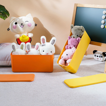 Θήκη αποθήκευσης επιτραπέζια με καπάκι, ανθεκτική στη σκόνη, 12L, PP πλαστικό, οργάνωση καλωδίων, για αυτοκίνητο, σαλόνι, υπνοδωμάτιο, γραφείο, κουζίνα, μπάνιο, με εξατομίκευση και εκτύπωση λογότυπου