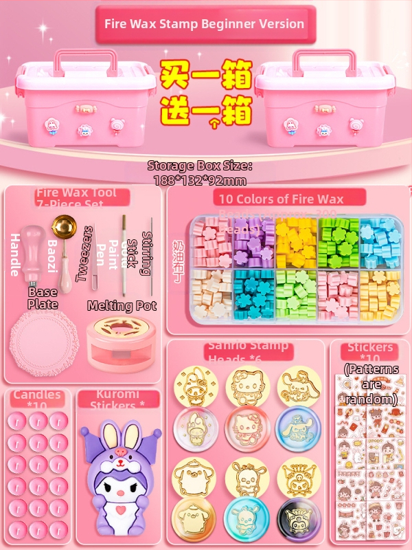 Vaska zīmogu komplekts, modelis 985, amatniecības komplekts ar zīmogu galviņām, materiāls: zīda ziedi