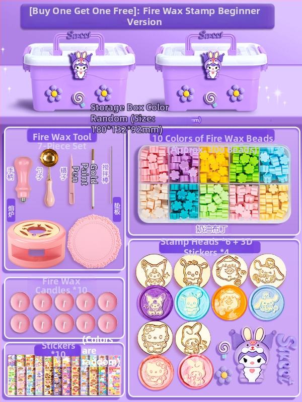 Vaska zīmogu komplekts, modelis 985, amatniecības komplekts ar zīmogu galviņām, materiāls: zīda ziedi