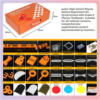 Σετ πειραμάτων Φυσικής Οπτικής – οπτικά εργαλεία επίδειξης για πειράματα φυσικής σε μαθητές γυμνασίου (για πειράματα)