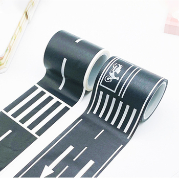 Ταινία δρόμου και σιδηροδρομικού τρένου για DIY; κόλλα με βάση το χαρτί; μη συναρμολογείται; κατάλληλη για ηλικίες 0–3 ετών; Κατηγορία 3C: Άλλα παιχνίδια κάτω των 14 ετών