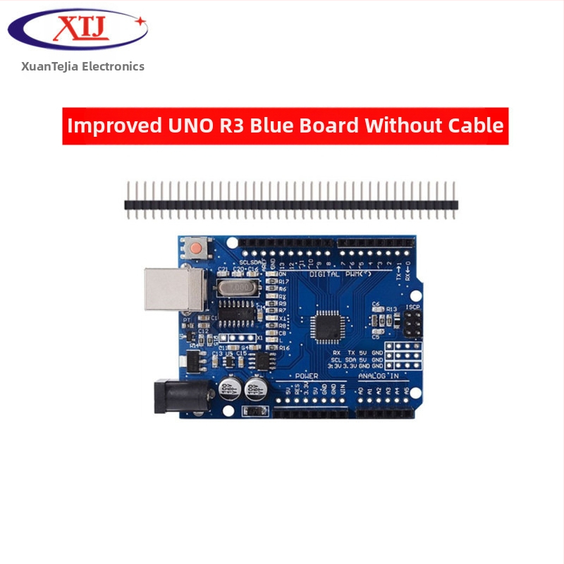 XTJduino UNO-R3 πλακέτα ανάπτυξης μικροελεγκτή, βελτιωμένη έκδοση με CH340