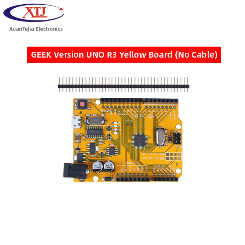 XTJduino UNO-R3 πλακέτα ανάπτυξης μικροελεγκτή, βελτιωμένη έκδοση με CH340