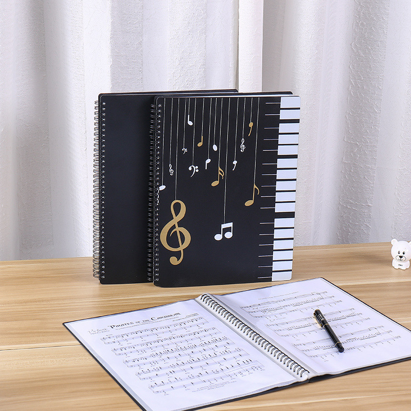 Фолдер за нотни партитури с джоб за вмъкване и клип — за ученици — Марка: Друга; Не е подарък; IP не е разрешено
