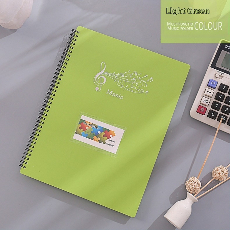 Фолдер за нотни партитури с джоб за вмъкване и клип — за ученици — Марка: Друга; Не е подарък; IP не е разрешено