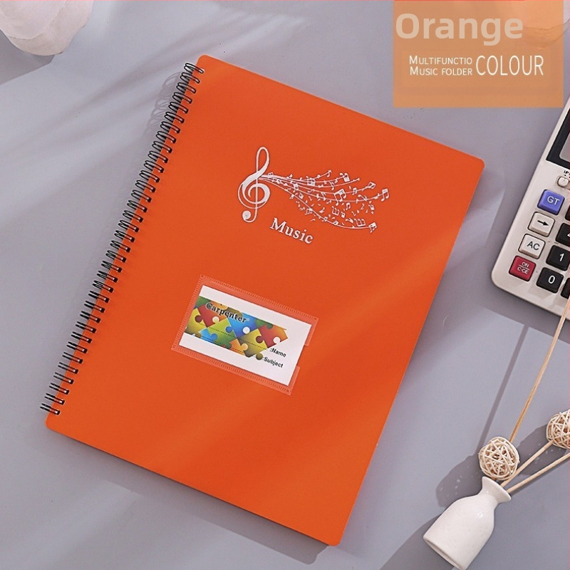 Фолдер за нотни партитури с джоб за вмъкване и клип — за ученици — Марка: Друга; Не е подарък; IP не е разрешено