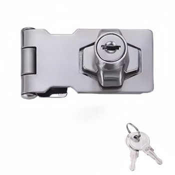 Заключваща брава за шкафове, повърхностно монтирана, цинкова сплав, модел A24, за файлови шкафове, шкафове за заключване, електрически кутии и пощенски кутии