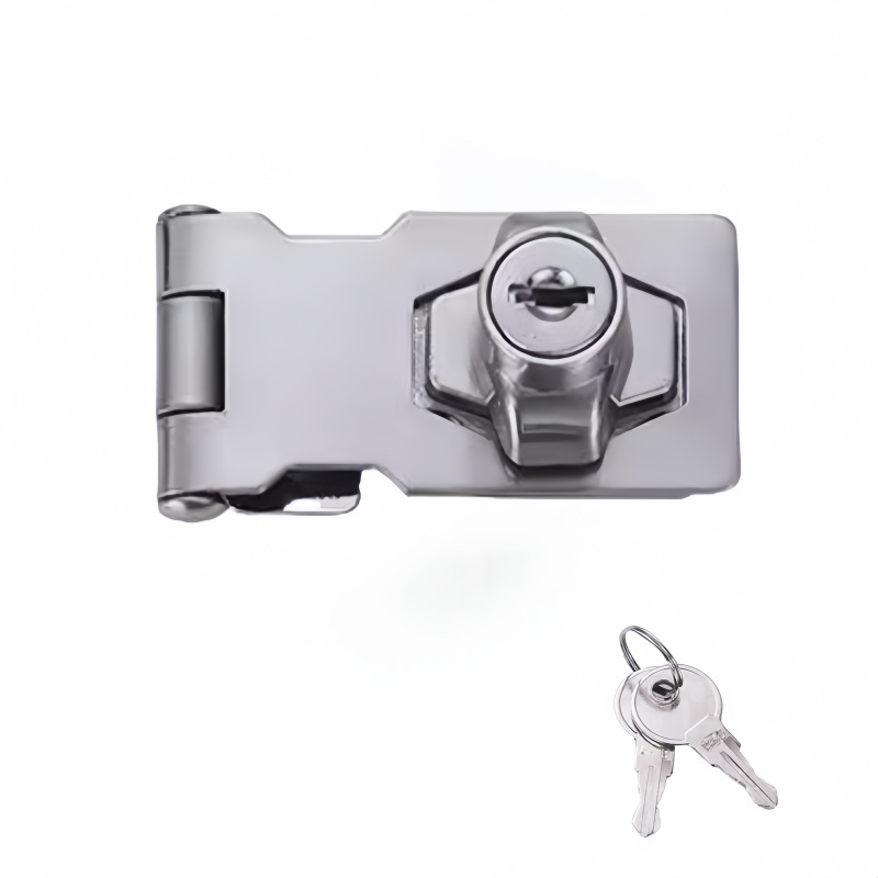 Заключваща брава за шкафове, повърхностно монтирана, цинкова сплав, модел A24, за файлови шкафове, шкафове за заключване, електрически кутии и пощенски кутии