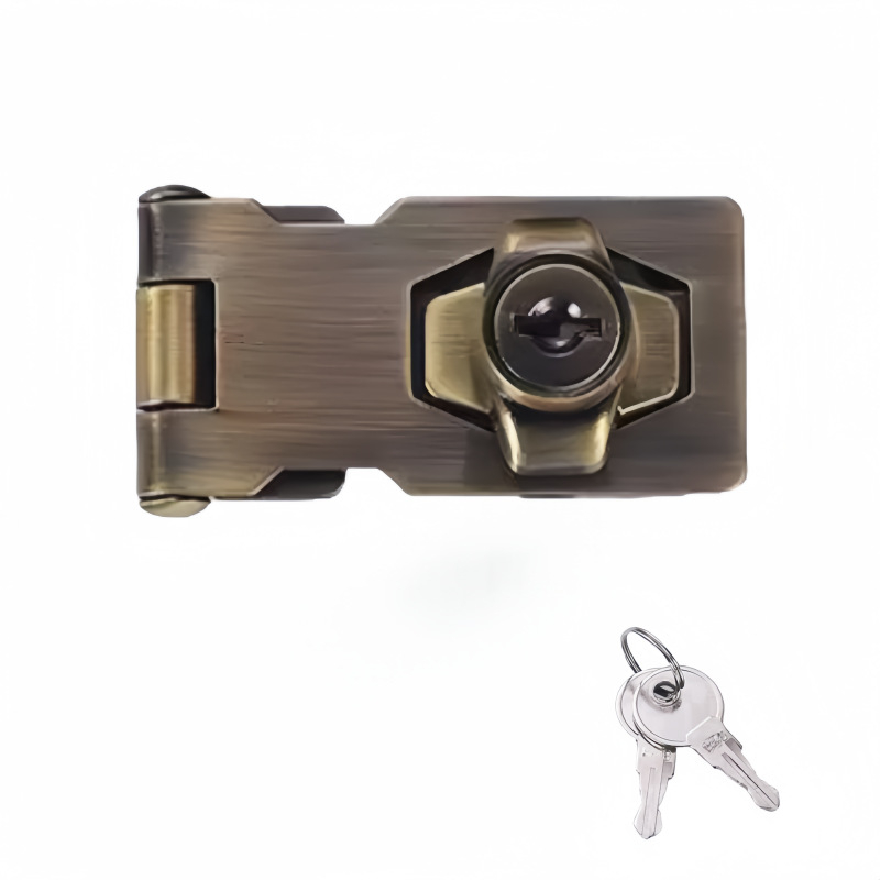 Заключваща брава за шкафове, повърхностно монтирана, цинкова сплав, модел A24, за файлови шкафове, шкафове за заключване, електрически кутии и пощенски кутии