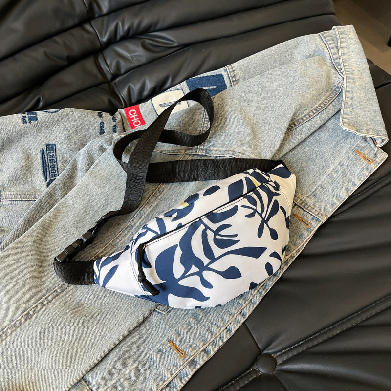 Oksford torba za struk preko tijela, proljeće 2025 izdanje, podstava od poliester, zatvaranje zipom, unutarnja džep na zip