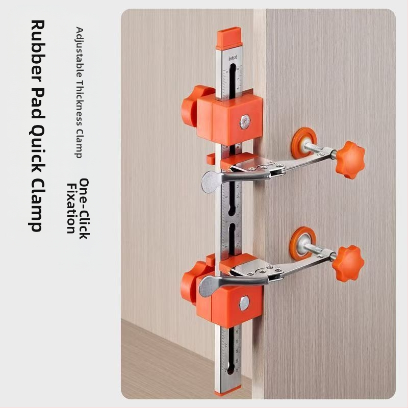 Stalčiaus bėgių įrankis — greitas išdėstymas, gręžimas ir montavimas, reguliuojamas sujungimas, Taozao