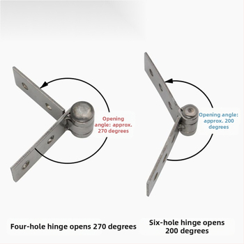 Bezrāmja stikla loga panta, salokāmais balkona panta, nerūsējošais tērauds, Modelis 1, virsmas apstrāde: skatiet detaļas, stils: jauns ķīniešu stils