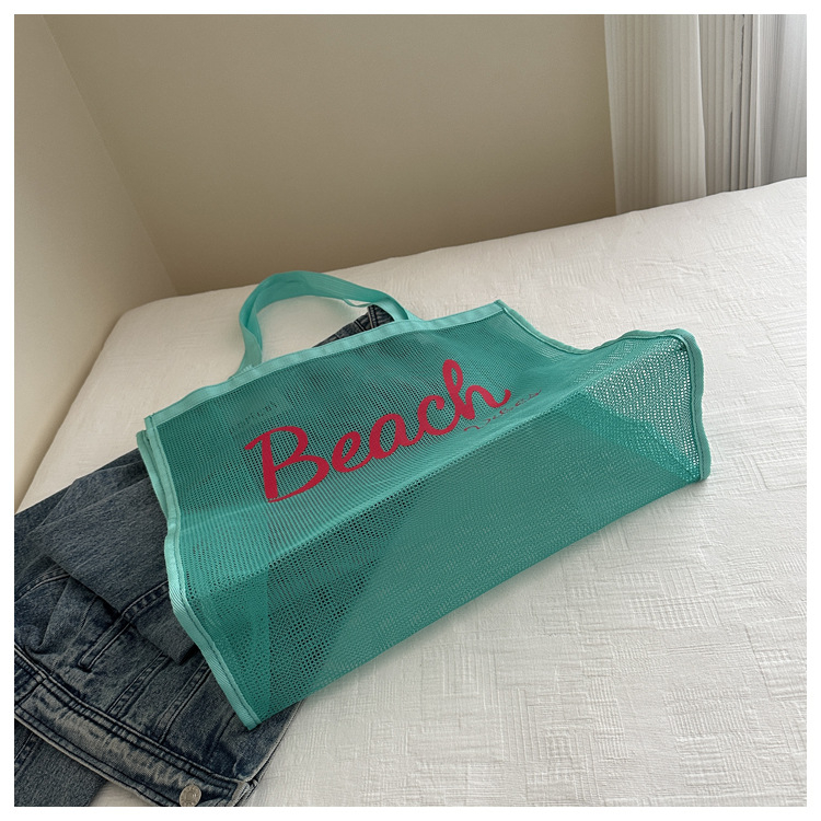 Нейлонова tote торба с джоб за телефон, хоризонтална квадратна форма и двойни презрамки