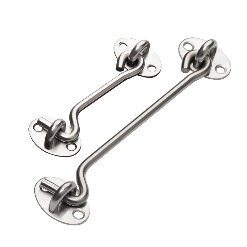 Rozsdamentes acél Wind Hook ajtó- és ablakokhoz — Márka Left Steel, Modell Wind Hook, modern minimalist hardver-kiegészítő