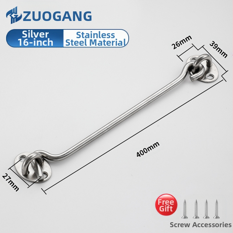 Rozsdamentes acél Wind Hook ajtó- és ablakokhoz — Márka Left Steel, Modell Wind Hook, modern minimalist hardver-kiegészítő