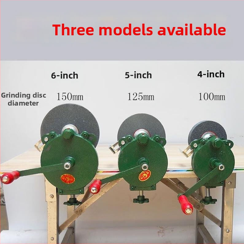 Машина за заточване на ножове с чугунено тяло, интегриран дизайн на машината, твърдост 60 HRC, 500 rpm