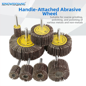 Xingweichang Metāla smilšu auduma ritenis ar rokturi koksnes pulēšanai, metāla slīpēšanas ritenis, modelis 202103081548